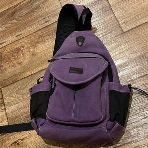Mosiso Canvas Sling Bag